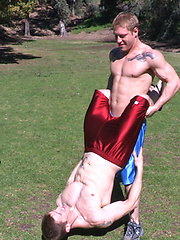 Young sexy studs Nolan and Dennis fucking