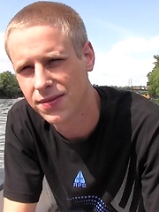 Czech hunter 43. Blond twink fucked.