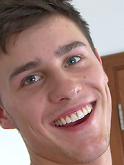 Straight Young Personal Trainer Joel Showing off His Massive and Very Hard Erection