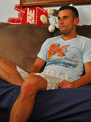 Triston joins the frat house to show his stuff.