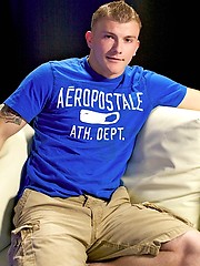 Devon strokes his duck