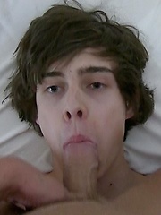 Czech hunter 113.  Cute czech boy gets it all.