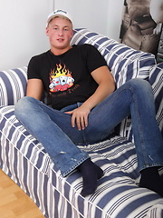 Muscled twink naked