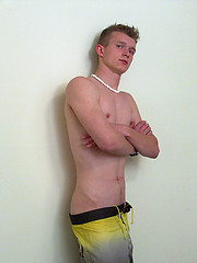 Jake posing naked
