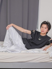 Skinny asian boy Jerry Yoyo shows his perfect sexy body and butt