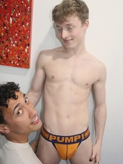 Kaleb and Justin's HOT Hookup - BTS