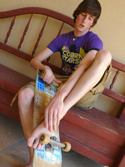 Skater Boy Boner Stroking