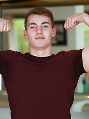 Muscular Hairy Hunk Lucas