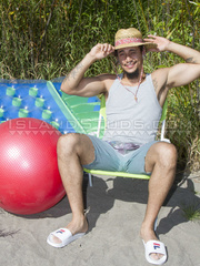 Proud Bi-Sexual 8" Javier Gonzalez is Back! Latin Sex God, Shows Hole, Long Piss Riverside & Big Juicy Load!