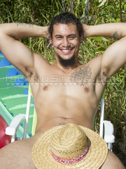 Proud Bi-Sexual 8" Javier Gonzalez is Back! Latin Sex God, Shows Hole, Long Piss Riverside & Big Juicy Load!