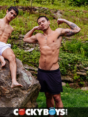 Daniel Justice & CockyBoy Seth Cain