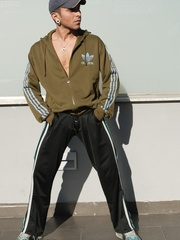 Tattooed tough guy shows his hung body and sexy ass