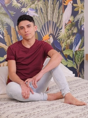 Joaquin Santana shows his perfect ass
