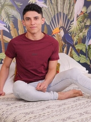 Joaquin Santana shows his perfect ass