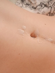 Sexy ukrainian boy with curly hair Elio Pjatteryd plays with his uncut dick