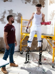 Caulk Job - Devin fucked by muscled cowroker