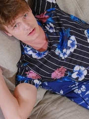 Antony Carter strokes his dick