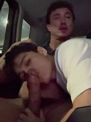 Gym Twink Sucks Me In The Parking Garage