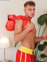 Sexy boxer Callum Dean