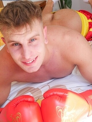 Sexy boxer Callum Dean