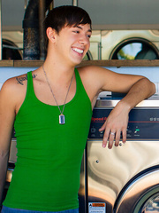 Bareback Twink Laundry Day