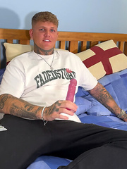 Young Blond, Defined & Tattood Lad