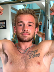 Young Straight & Hairy Footballer