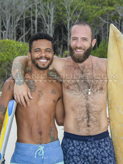Brazil's Best Uncut Duo: Enzo & Felipe-Real Lovers Suck, Pe x2, Soccer Surf Nude, & Jerk Each Other OFF!