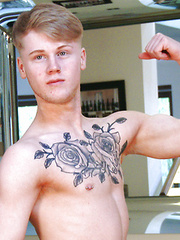 Young Straight, Blond & Muscular Lad