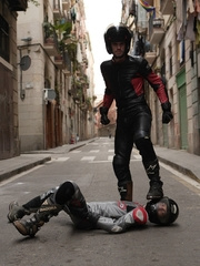Bikers in leather fuck