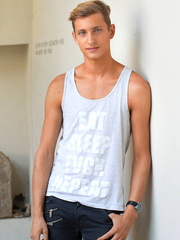 Sexy blonde Christopher Caan